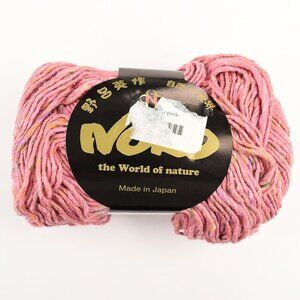 Noro Tokonatsu Yarn Cotton Silk Viscose Blend Made in Japan Pink